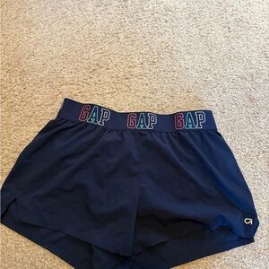 GAP Women's Dark Blue Athletic Shorts